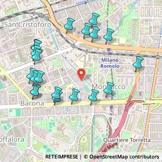 Mappa Via Santander, 20143 Milano MI, Italia (0.591)
