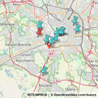 Mappa Via Santander, 20143 Milano MI, Italia (3.07)
