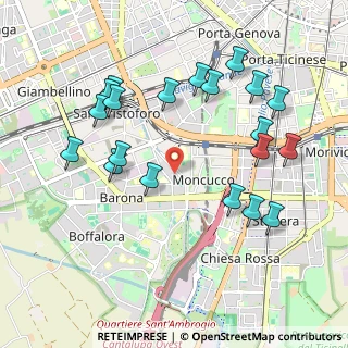 Mappa Via Santander, 20143 Milano MI, Italia (1.0665)