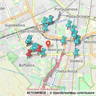 Mappa Via Santander, 20143 Milano MI, Italia (0.9625)