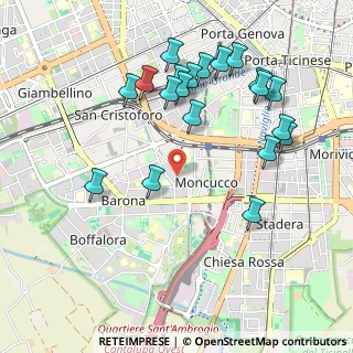 Mappa Via Santander, 20143 Milano MI, Italia (1.067)