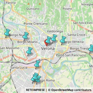 Mappa Vicolo Chiodo, 37121 Verona VR, Italia (2.47091)