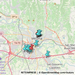 Mappa Via S. Nicolò, 37121 Verona VR, Italia (2.62273)