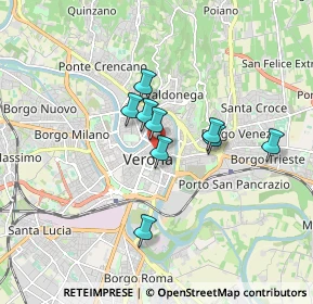 Mappa Via S. Nicolò, 37121 Verona VR, Italia (1.79636)