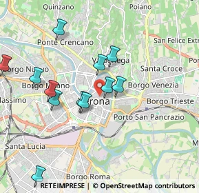 Mappa Via S. Nicolò, 37121 Verona VR, Italia (1.86583)