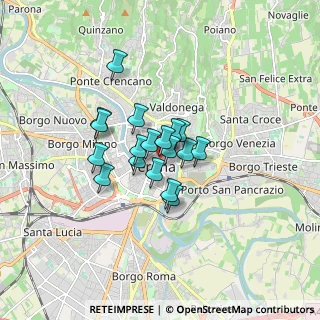 Mappa Via S. Nicolò, 37121 Verona VR, Italia (1.05944)