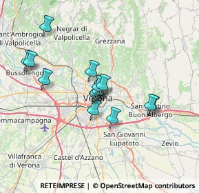 Mappa Via S. Nicolò, 37121 Verona VR, Italia (5.63786)