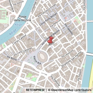 Mappa Via San Nicolò, 1, 37121 Verona, Verona (Veneto)