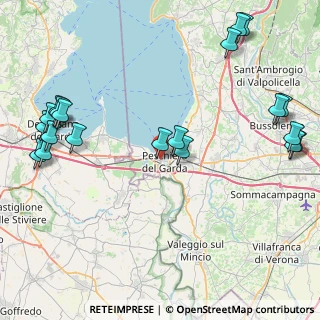 Mappa Via Milano, 37019 Peschiera del Garda VR, Italia (11.1415)