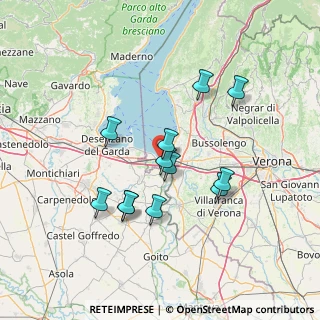 Mappa Via Milano, 37019 Peschiera del Garda VR, Italia (12.49583)