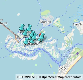 Mappa C. de le Capucine, 30122 Venezia VE, Italia (1.24909)