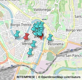 Mappa Via Domenico Frangini, 37121 Verona VR, Italia (0.49929)