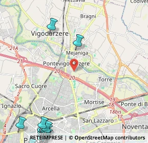 Mappa Via Gianfrancesco Correr, 35133 Padova PD, Italia (3.766)