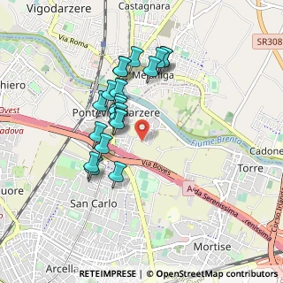 Mappa Via Gianfrancesco Correr, 35133 Padova PD, Italia (0.7855)