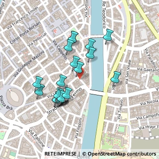 Mappa Via Domenico Frangini, 37121 Verona VR, Italia (0.211)