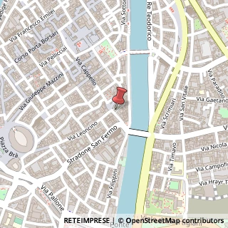 Mappa Via Leoni, 5, 37121 Verona, Verona (Veneto)