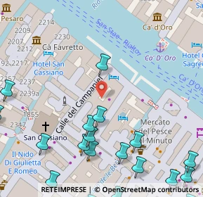 Mappa Calle Michiel, 30125 Venezia VE, Italia (0.1045)