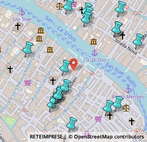 Mappa Calle Michiel, 30125 Venezia VE, Italia (0.162)