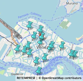 Mappa Calle Michiel, 30125 Venezia VE, Italia (0.92235)