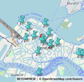 Mappa Calle Michiel, 30125 Venezia VE, Italia (0.83133)