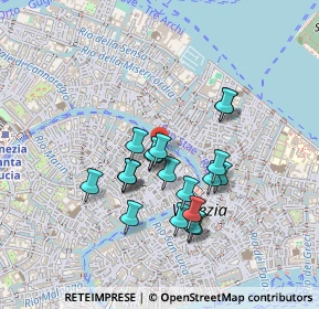 Mappa Calle Michiel, 30125 Venezia VE, Italia (0.3645)