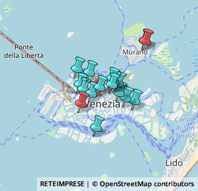 Mappa Calle Michiel, 30125 Venezia VE, Italia (0.99176)