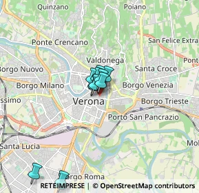 Mappa Via S. Cosimo, 37121 Verona VR, Italia (1.37909)