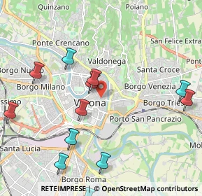 Mappa Vicolo Dietro Sant'Andrea, 37121 Verona VR, Italia (2.46417)