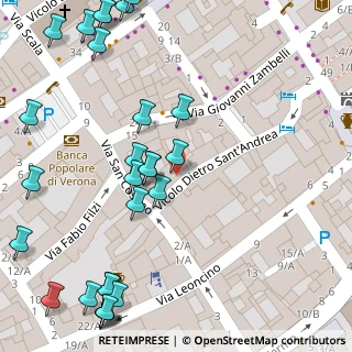 Mappa Via S. Cosimo, 37121 Verona VR, Italia (0.06786)