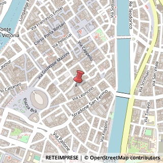 Mappa Via San Cosimo, 3, 37121 Verona, Verona (Veneto)
