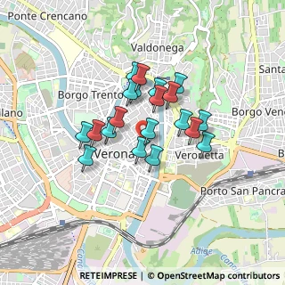 Mappa Via S. Cosimo, 37121 Verona VR, Italia (0.6415)