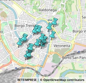 Mappa Via S. Cosimo, 37121 Verona VR, Italia (0.6255)