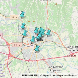 Mappa Vicolo Dietro Sant'Andrea, 37121 Verona VR, Italia (2.05917)