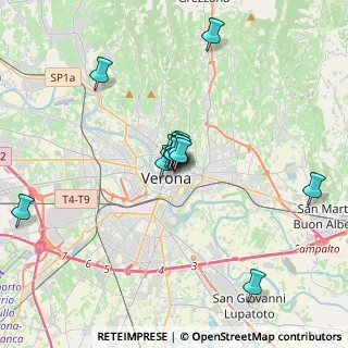 Mappa Vicolo Dietro Sant'Andrea, 37121 Verona VR, Italia (2.85923)