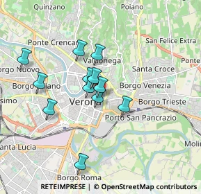 Mappa Via Leoni, 37121 Verona VR, Italia (1.46083)