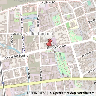 Mappa Viale Ortles,  54, 20139 Milano, Milano (Lombardia)