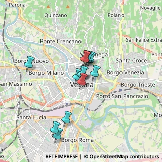 Mappa Via Fratta, 37121 Verona VR, Italia (1.32077)