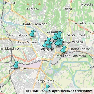 Mappa Via Carlo Cattaneo, 37121 Verona VR, Italia (1.42727)