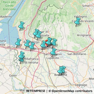 Mappa Via Carlo Cattaneo, 37121 Verona VR, Italia (14.25813)