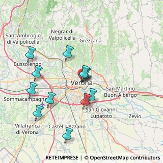 Mappa Via Carlo Cattaneo, 37121 Verona VR, Italia (7.1825)