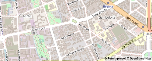 Mappa Milano