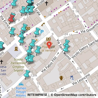 Mappa Via Fabio Filzi, 37121 Verona VR, Italia (0.08214)