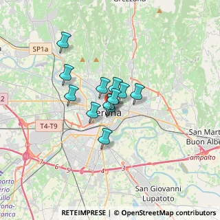 Mappa Via Fabio Filzi, 37121 Verona VR, Italia (2.03667)