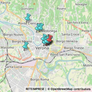 Mappa Via Fabio Filzi, 37121 Verona VR, Italia (0.75692)