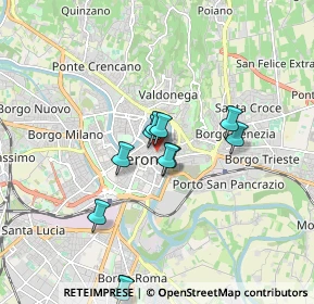 Mappa Via Fabio Filzi, 37121 Verona VR, Italia (1.56)