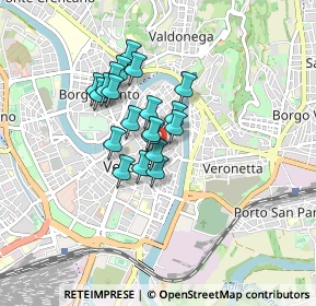 Mappa Via Fabio Filzi, 37121 Verona VR, Italia (0.599)