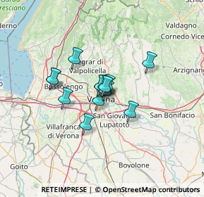 Mappa Via Fabio Filzi, 37121 Verona VR, Italia (7.54)