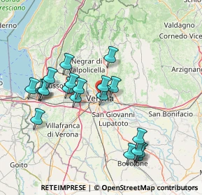 Mappa Via Fabio Filzi, 37121 Verona VR, Italia (14.7735)
