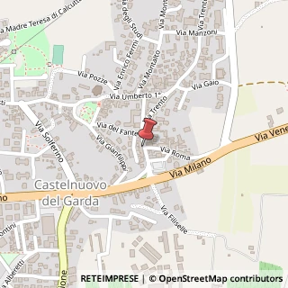 Mappa Via Marconi, 27, 37014 Castelnuovo del Garda, Verona (Veneto)