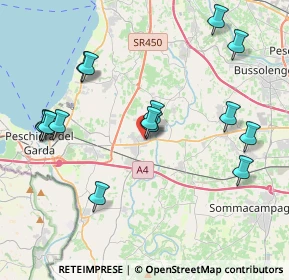 Mappa Via Marconi, 37014 Castelnuovo del Garda VR, Italia (4.28667)